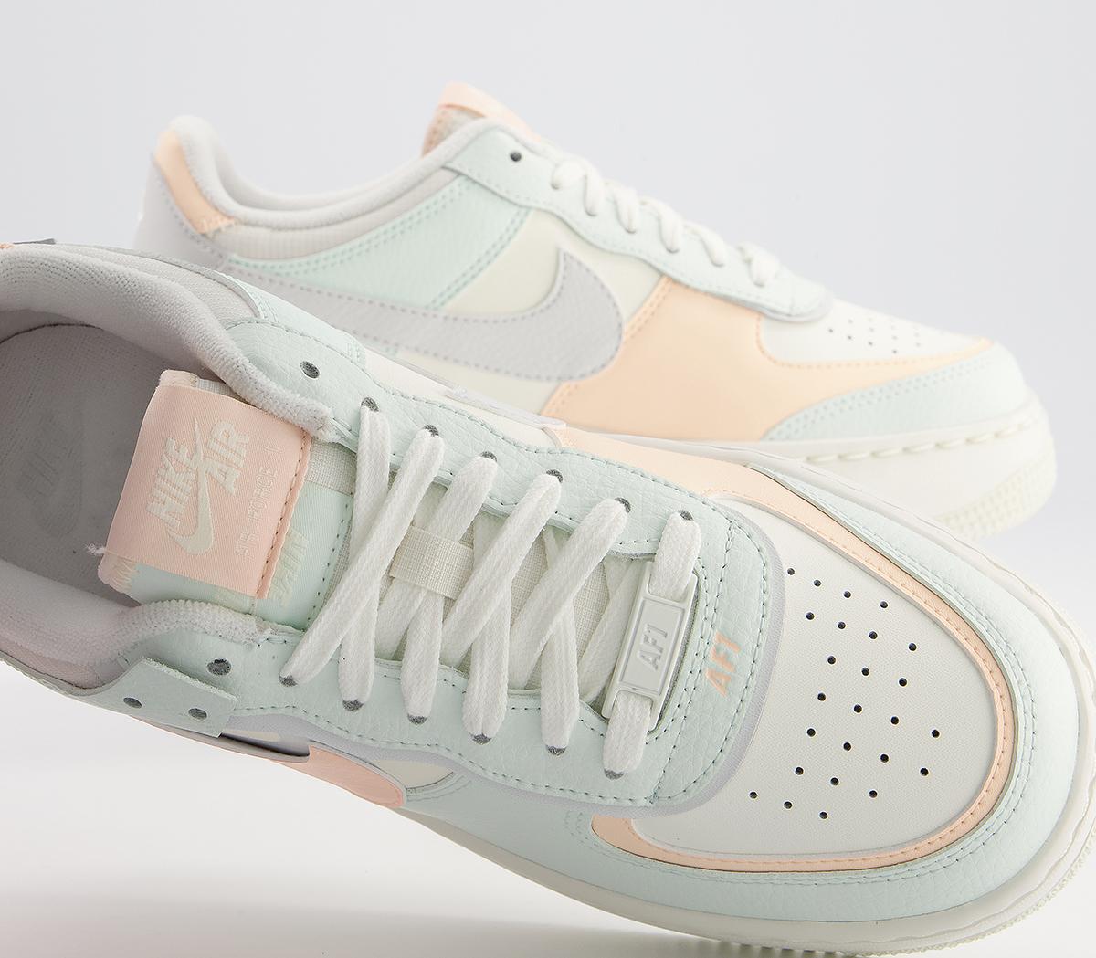 shadow barely green and crimson tint air forces