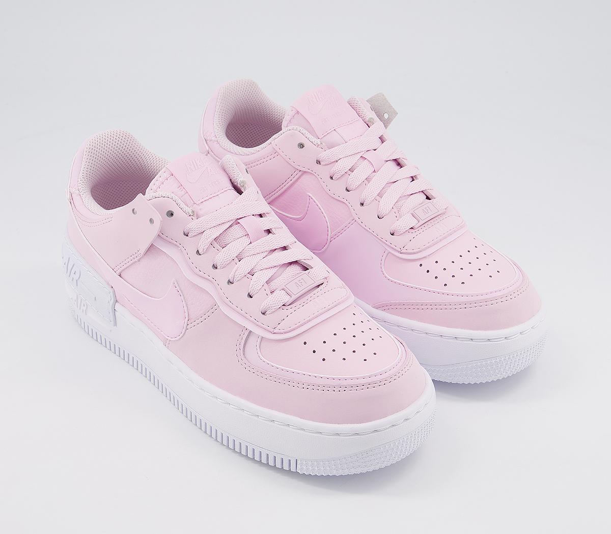 NikeAir Force 1 Shadow TrainersPink Foam White