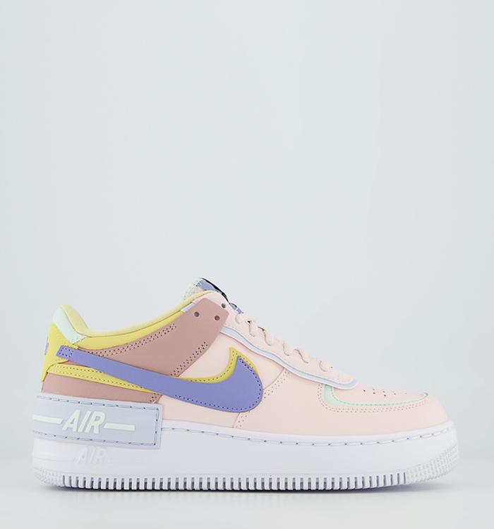 Nike Air Force 1 Shadow Trainers Light Soft Pink Light Thistle