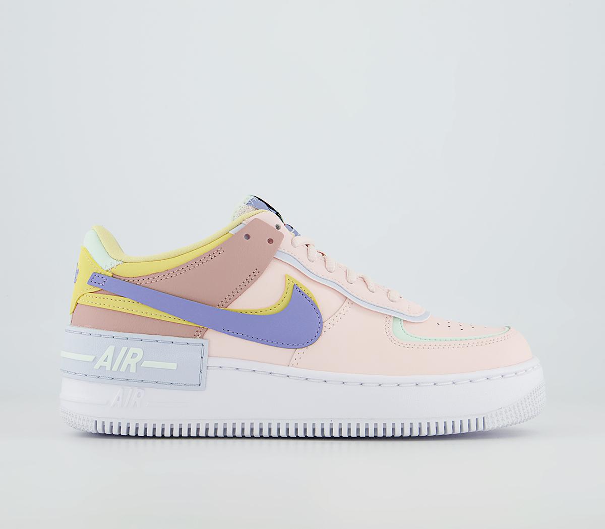 NikeAir Force 1 Shadow TrainersLight Soft Pink Light Thistle