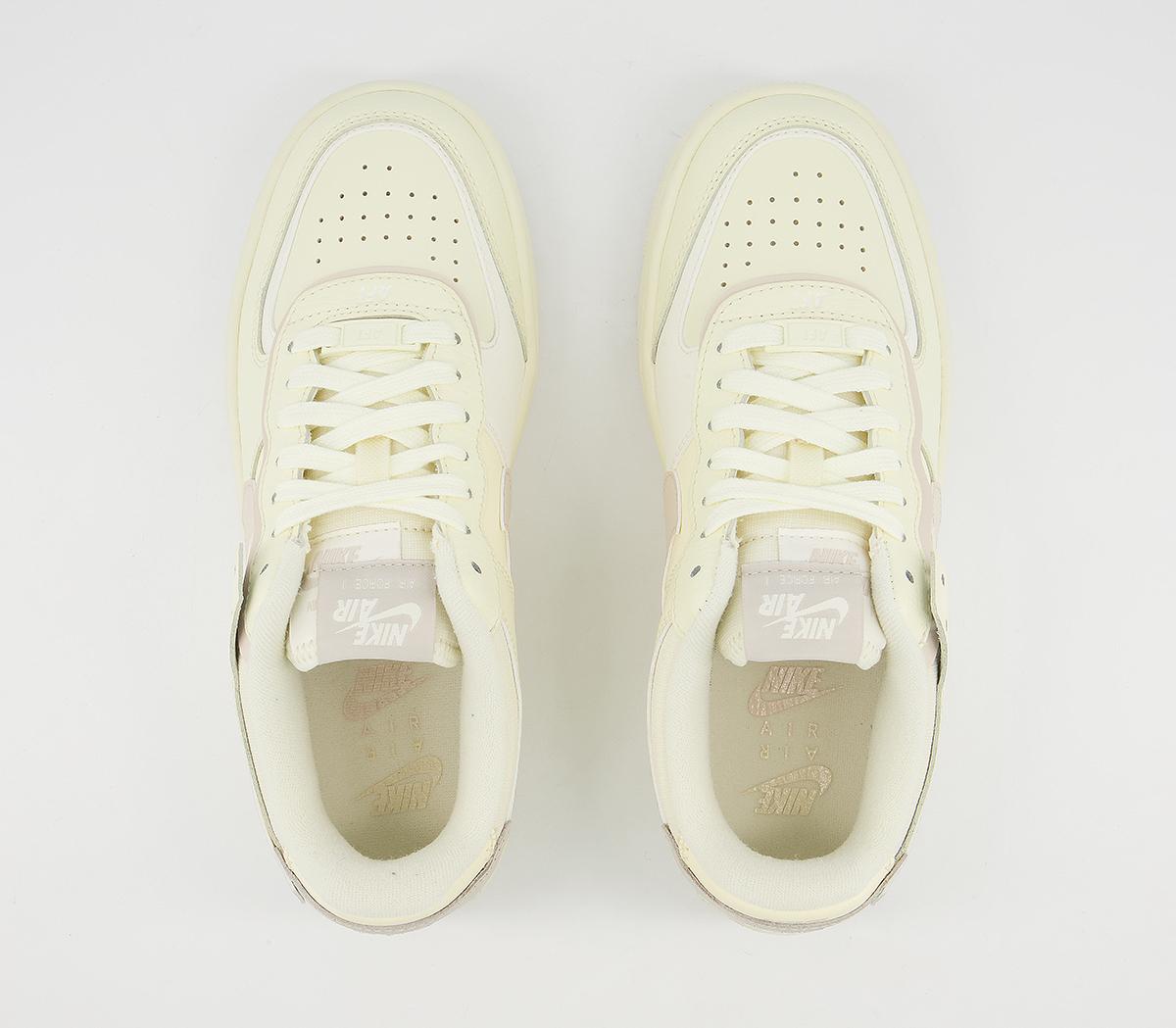 Nike Air Force 1 Shadow Trainers Coconut Milk Desert Sand Sail Coconut ...