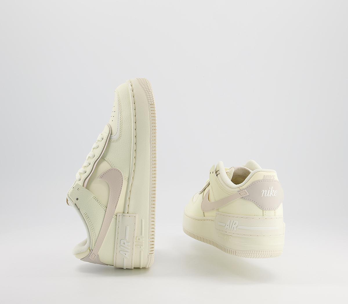 NikeAir Force 1 Shadow Trainers NikeAir Force 1 Shadow TrainersCoconut Milk Desert Sand Sail Coconut Milk