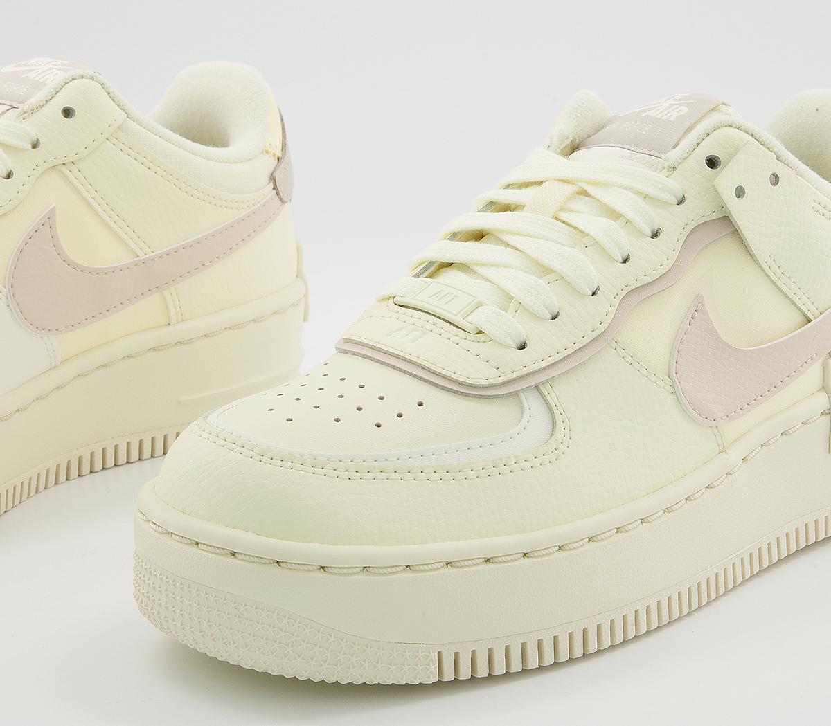 NikeAir Force 1 Shadow Trainers NikeAir Force 1 Shadow TrainersCoconut Milk Desert Sand Sail Coconut Milk