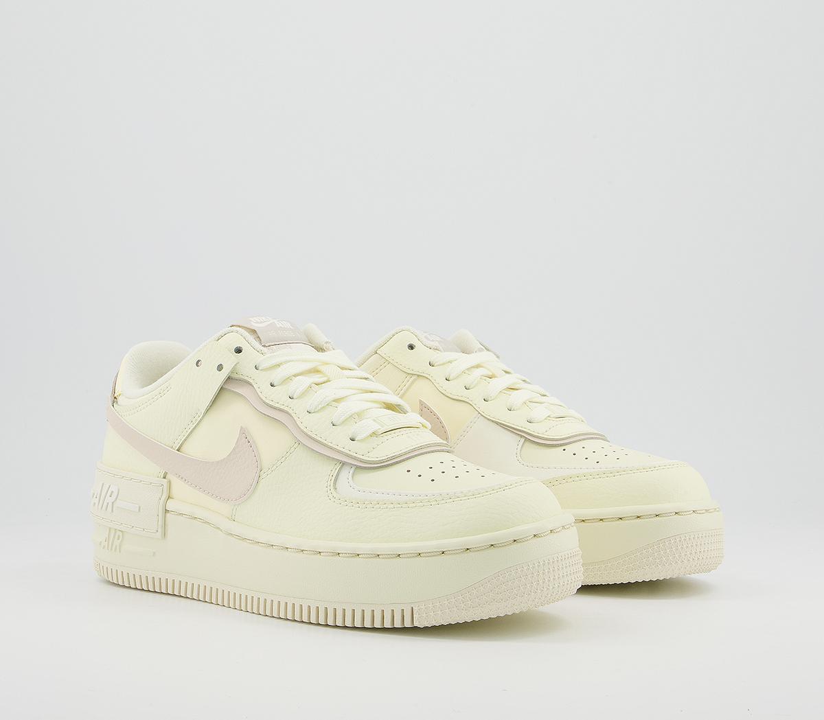 NikeAir Force 1 Shadow Trainers NikeAir Force 1 Shadow TrainersCoconut Milk Desert Sand Sail Coconut Milk