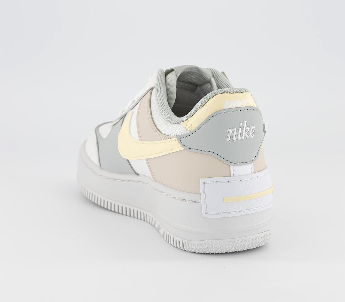 NikeAir Force 1 Shadow TrainersSail Light Silver Citron Tint