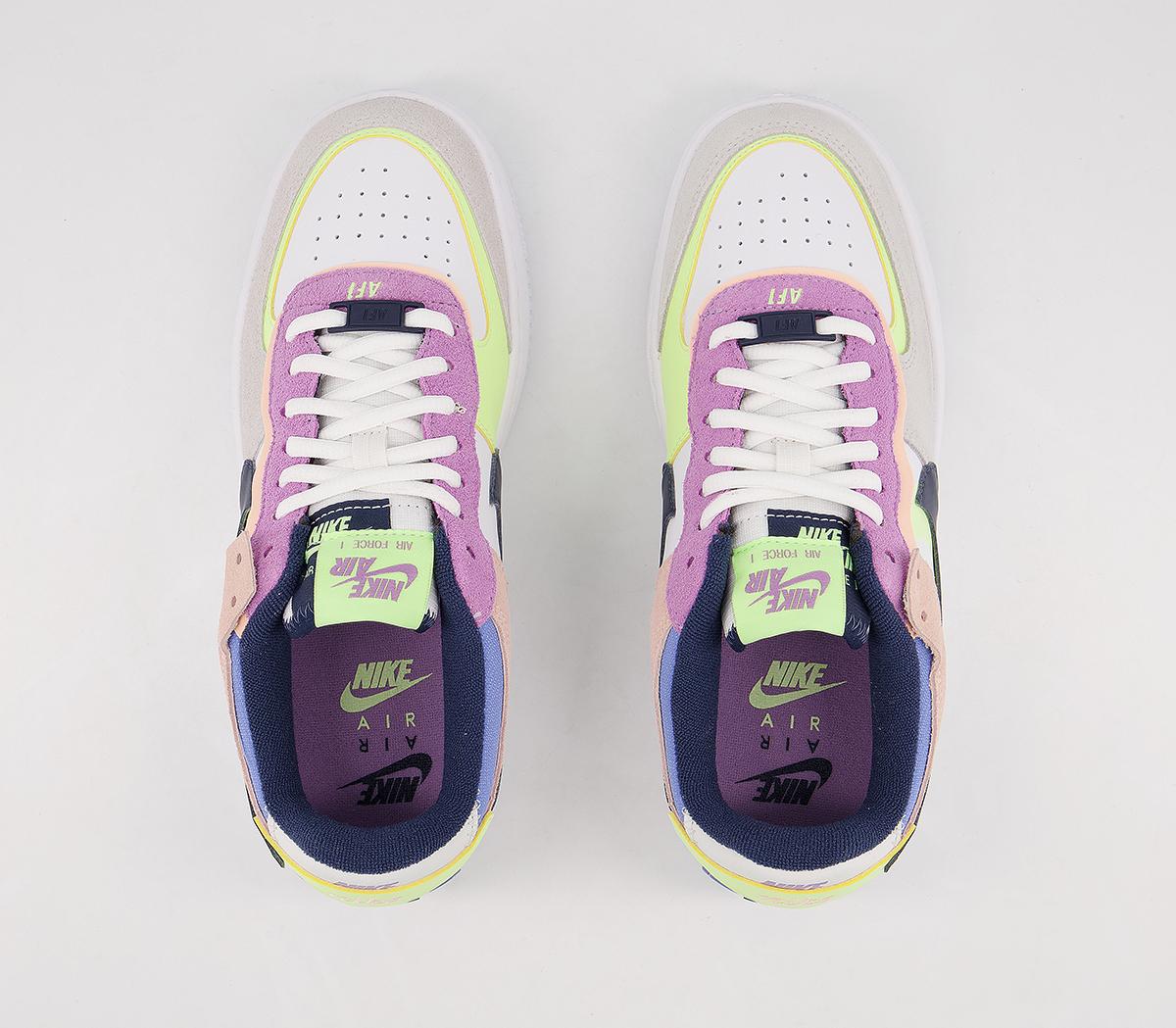 nike air force 1 shadow violet shock