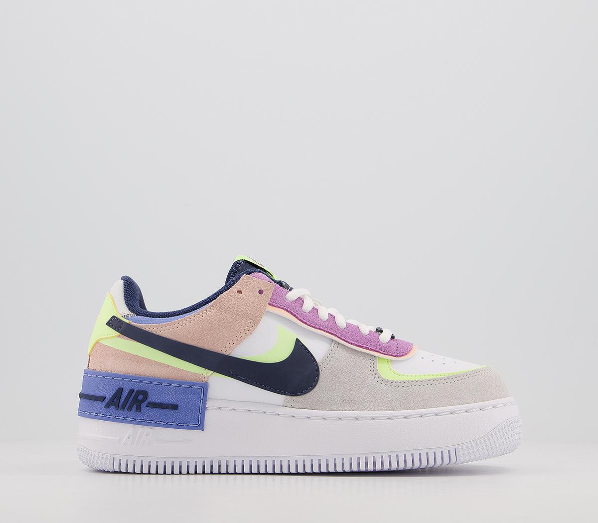 NikeAir Force 1 Shadow TrainersPhoton Dust Royal Pulse Barely Volt