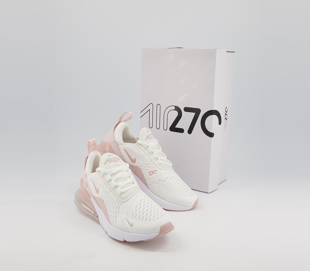 NikeAir Max 270 TrainersSummit White Pink Oxford Barely Rose