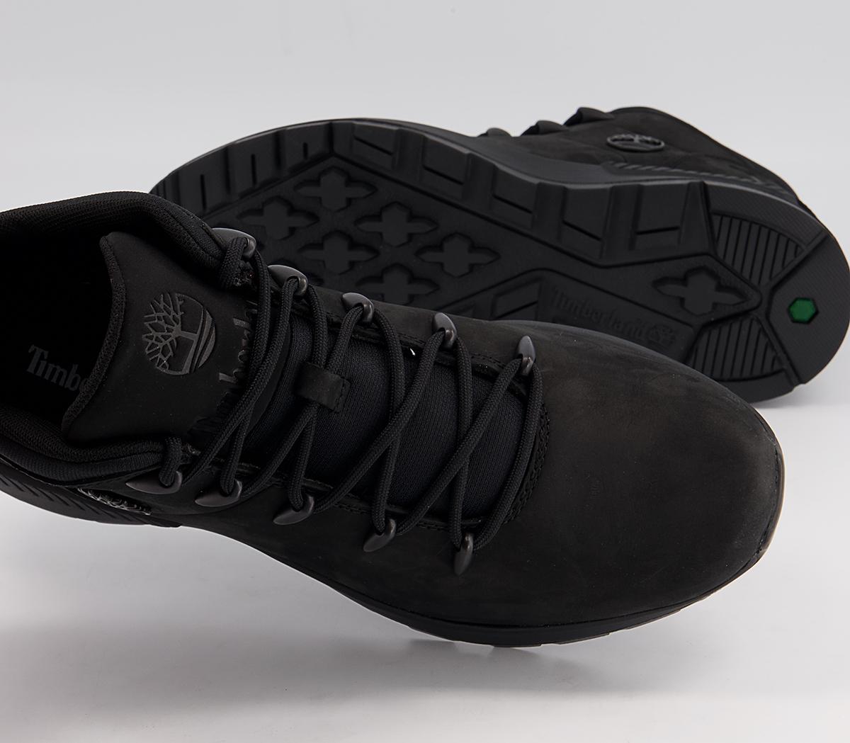 Timberland Euro Sprint Trekker Boots Timberland Euro Sprint Trekker Boots Black Nubuck