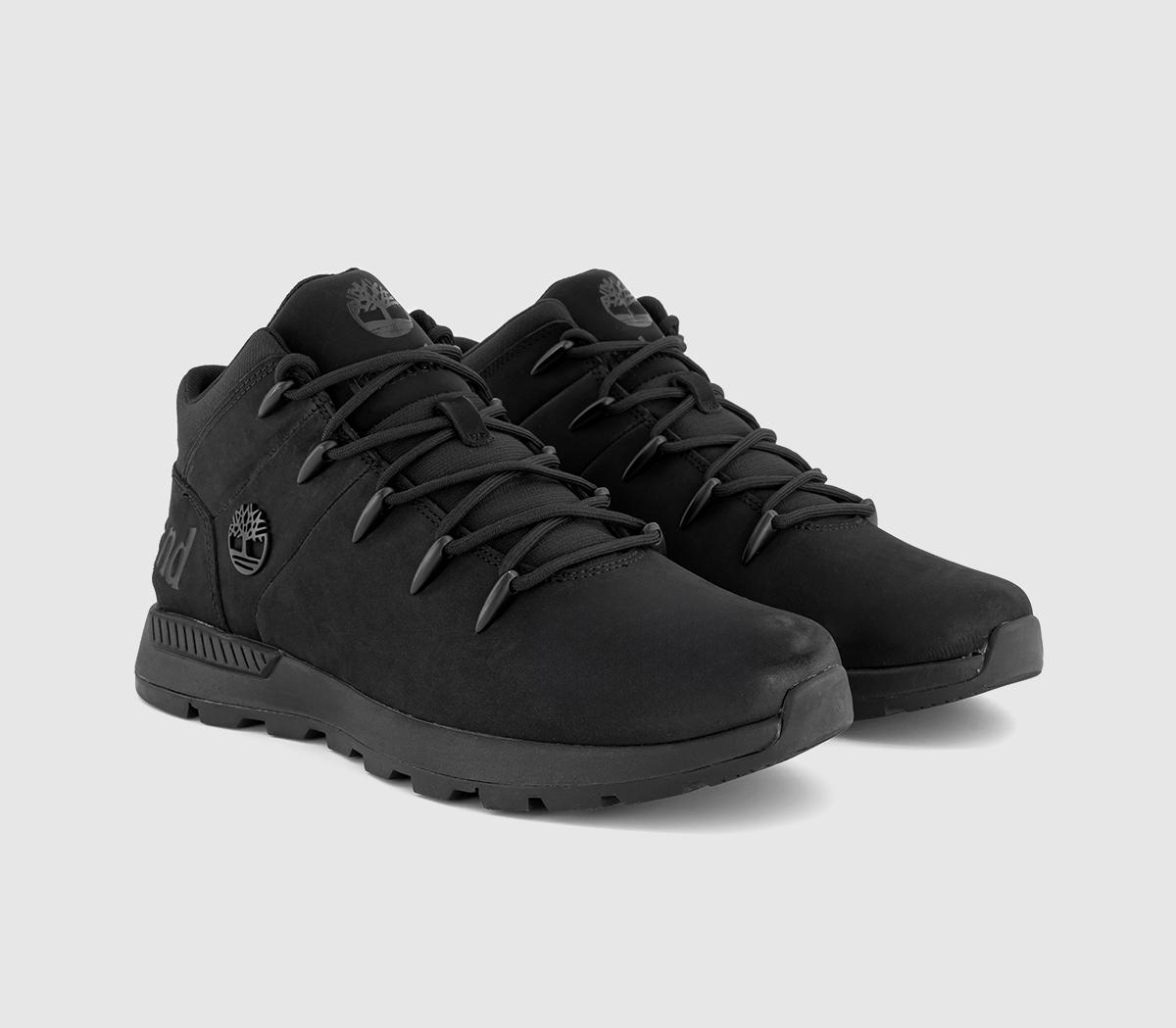 Timberland Euro Sprint Trekker Boots Timberland Euro Sprint Trekker Boots Black Nubuck