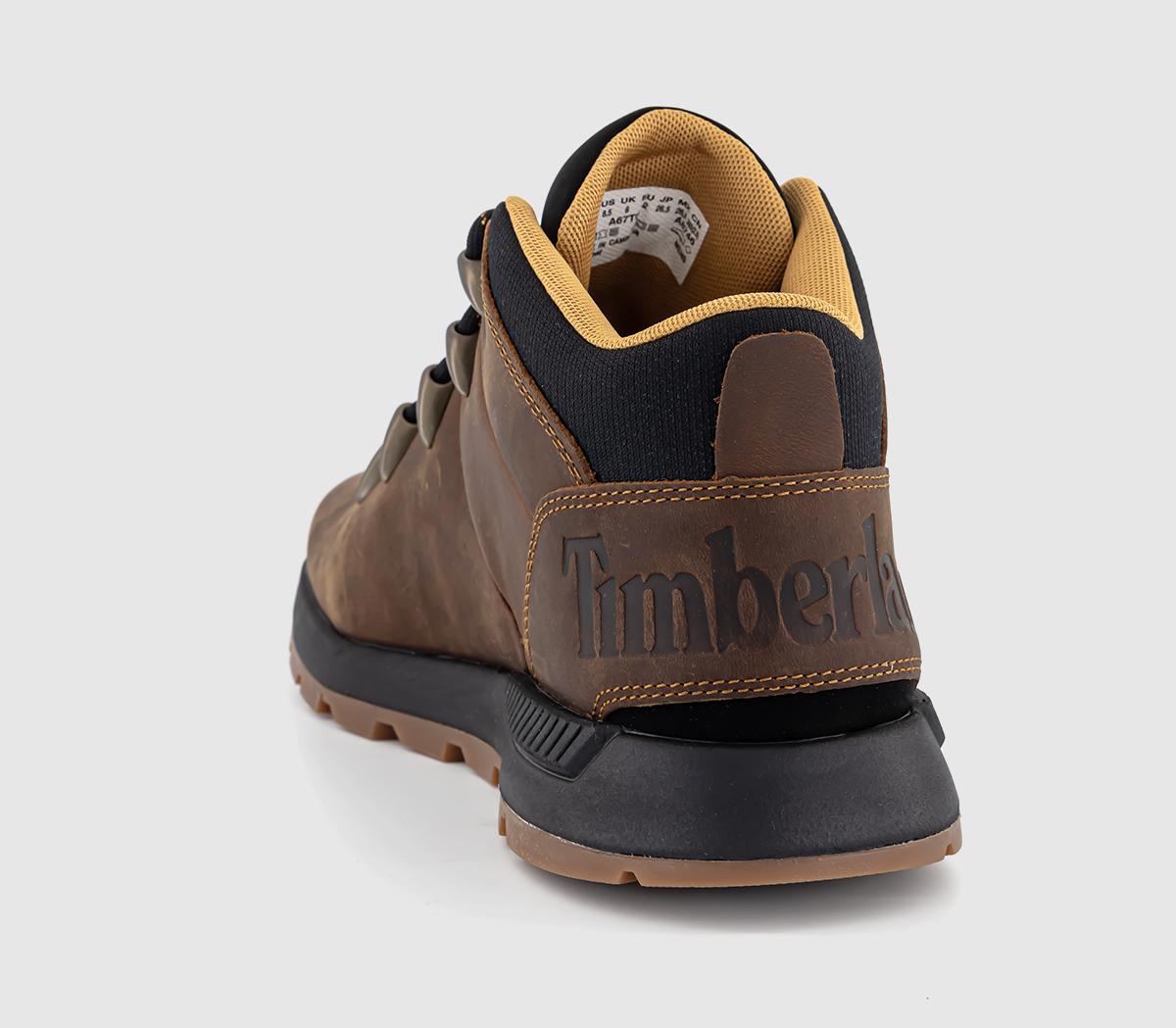 TimberlandEuro Sprint Trekker BootsMedium Brown Leather