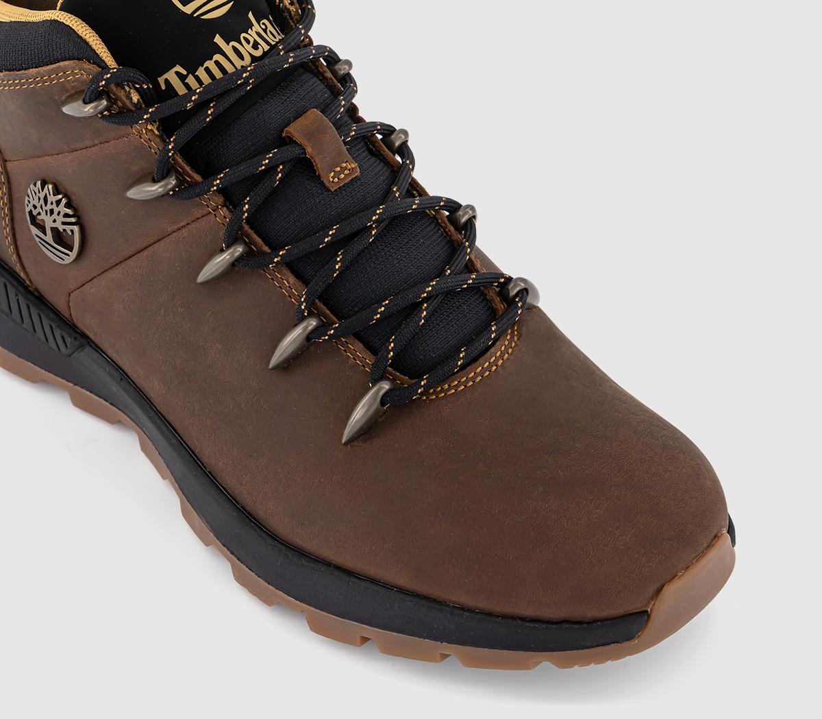 TimberlandEuro Sprint Trekker BootsMedium Brown Leather