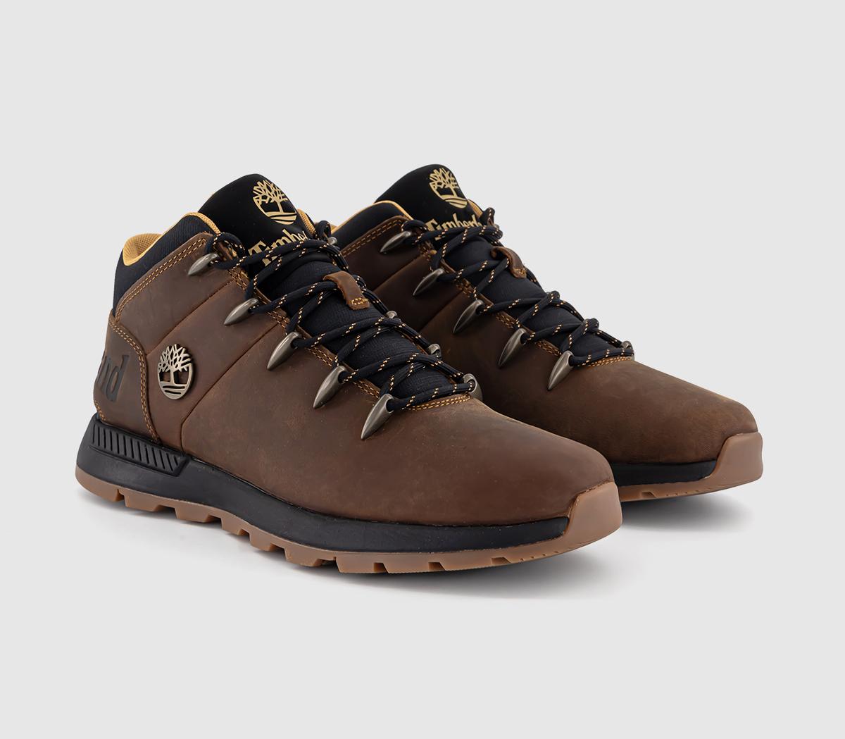 TimberlandEuro Sprint Trekker BootsMedium Brown Leather