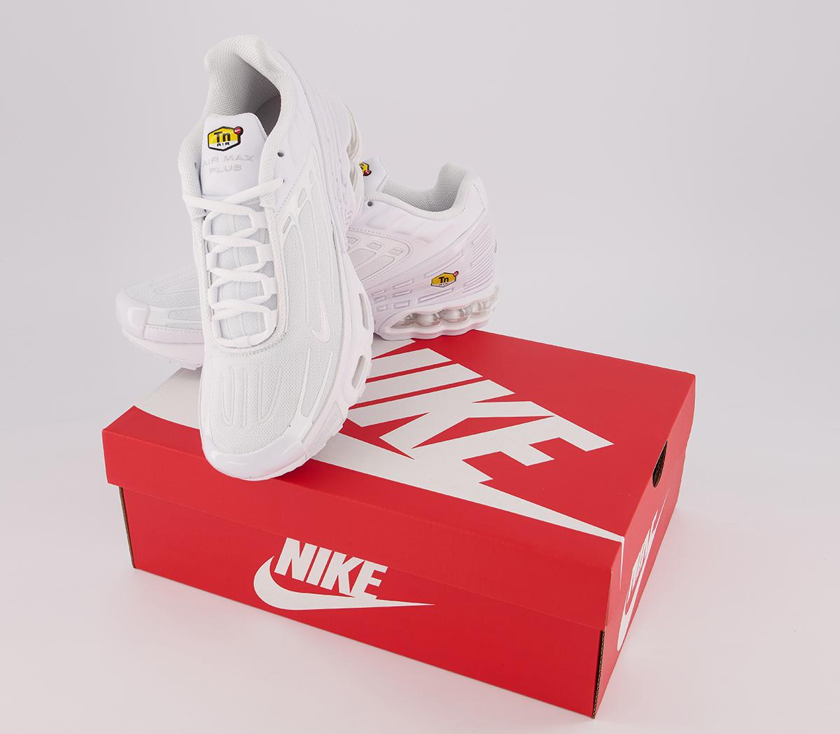 HOT Plus Triple White Air Max Tn All White Nike Air Max Plus