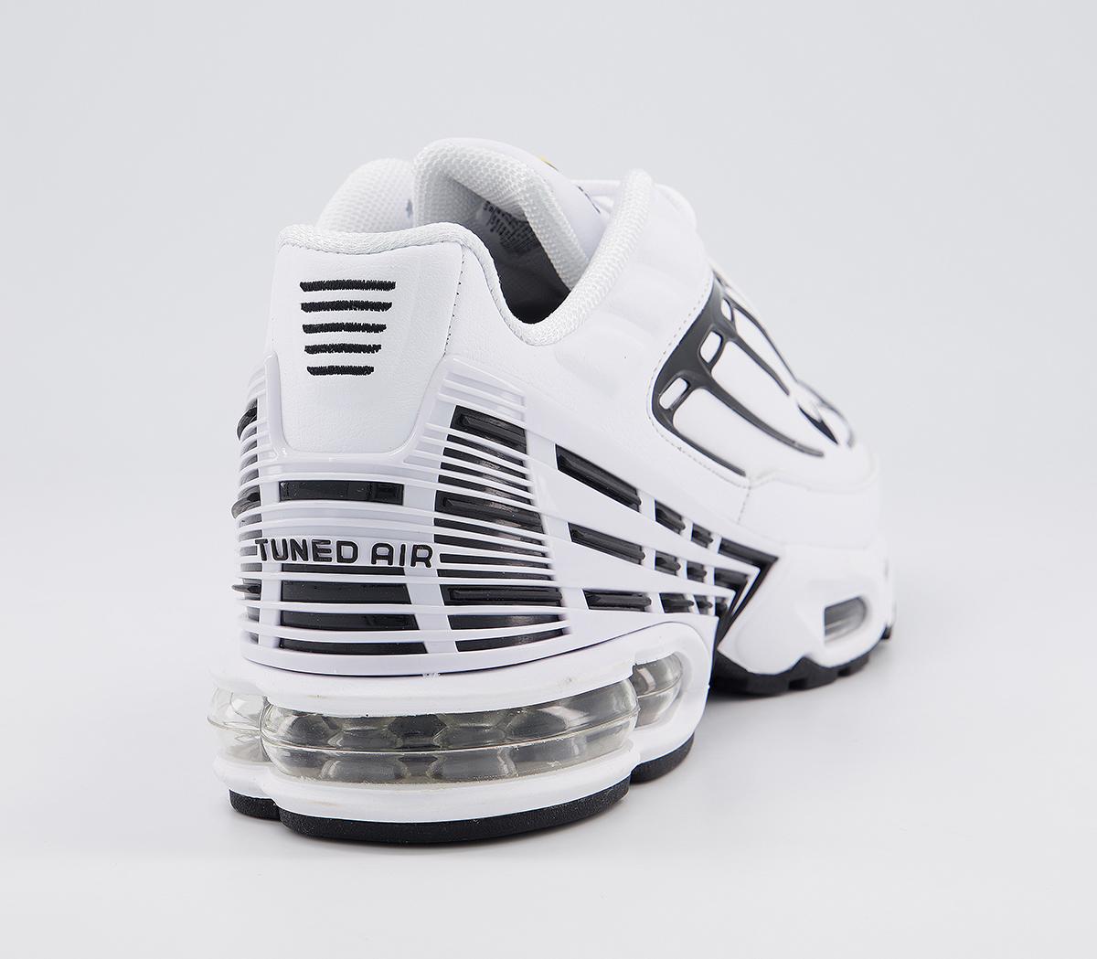 Nike Air Max Plus 3 White Black White Chile Red Lthr - Unisex Sports