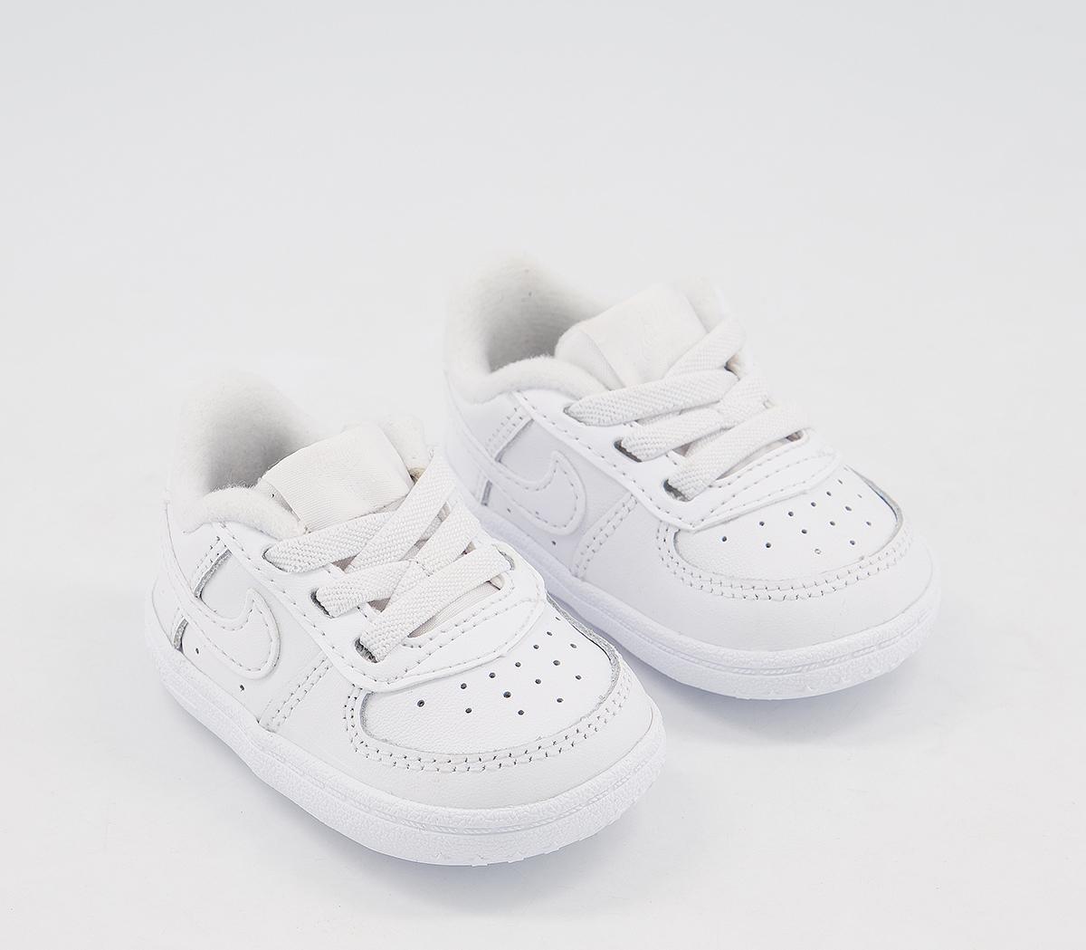 Nike Air Force 1 Crib Trainers Nike Air Force 1 Crib Trainers White