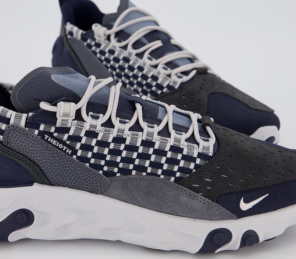 nike react sertu vast grey dark grey