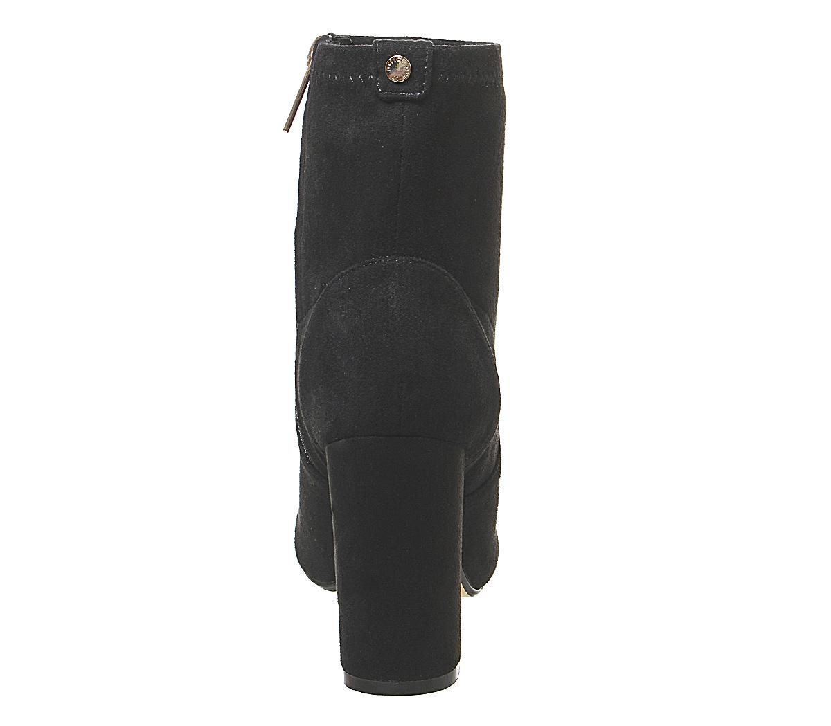 OFFICEAsia Block Heel Stretch BootsBlack