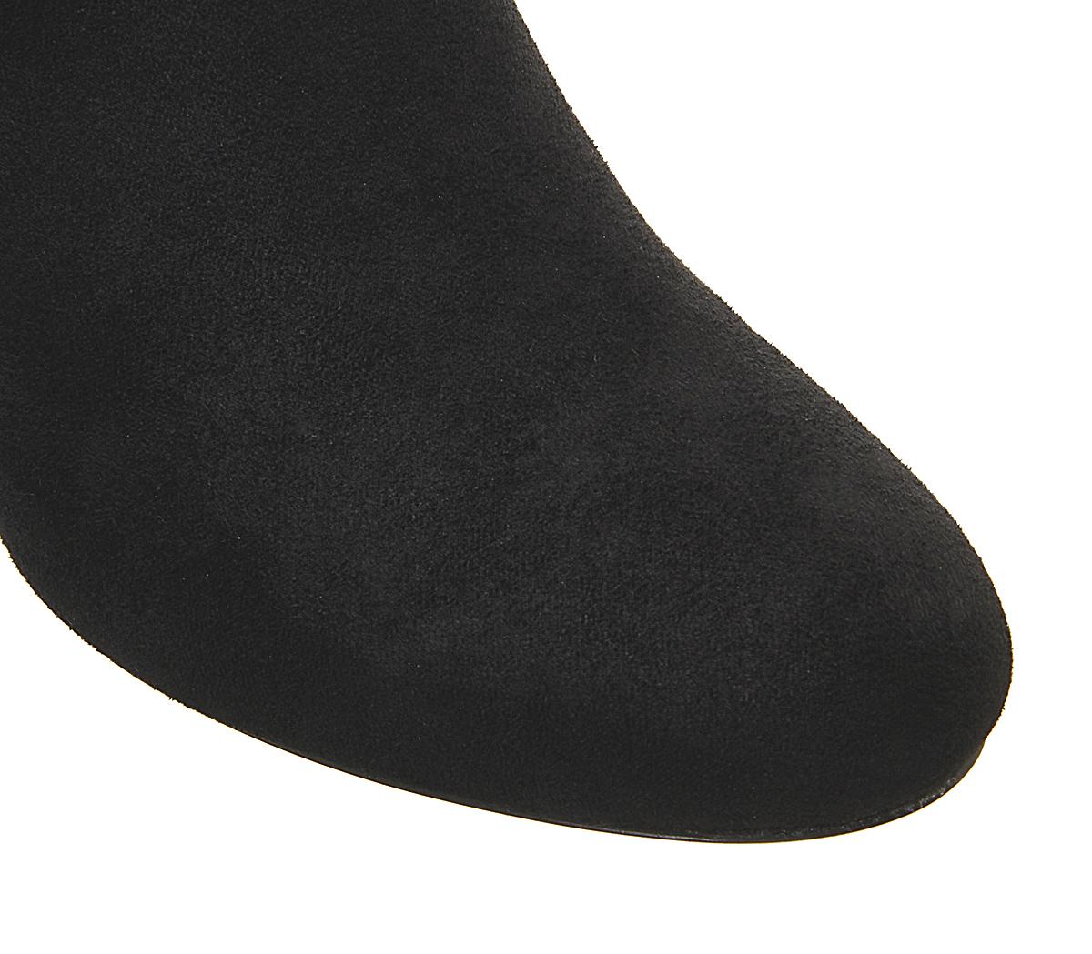 OFFICEAsia Block Heel Stretch BootsBlack