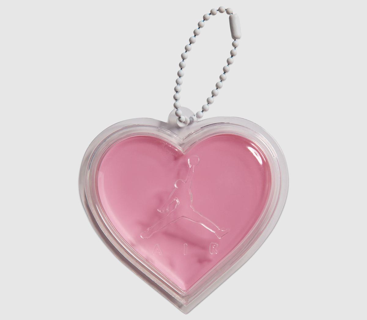 JordanAir Jordan 4 GS TrainersWhite Med Soft Pink Half Blue