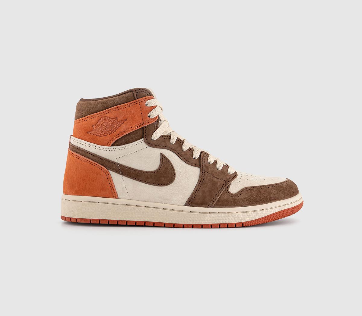 Jordan Kids Air 1 High Cacao Wow Cacao Wow Sanddrift In Natural, 3