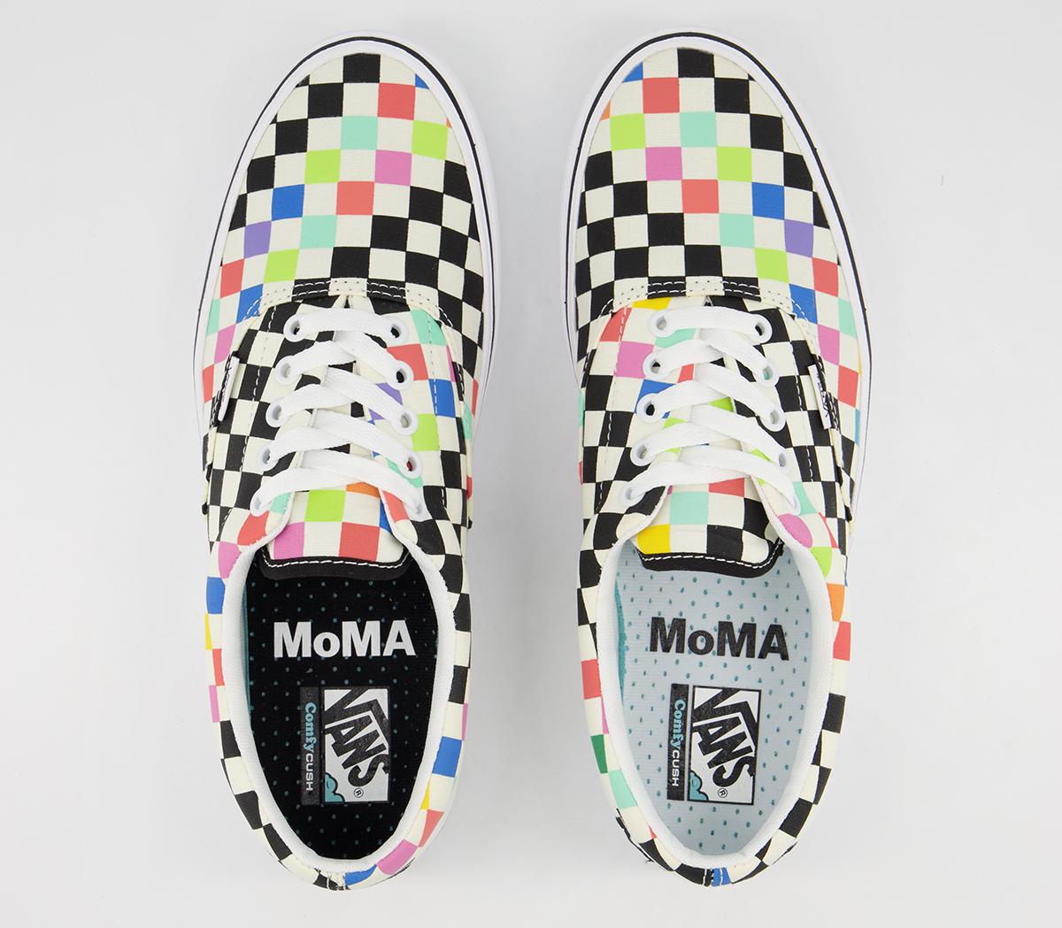 VansComfycush EraMoma White Black Multi