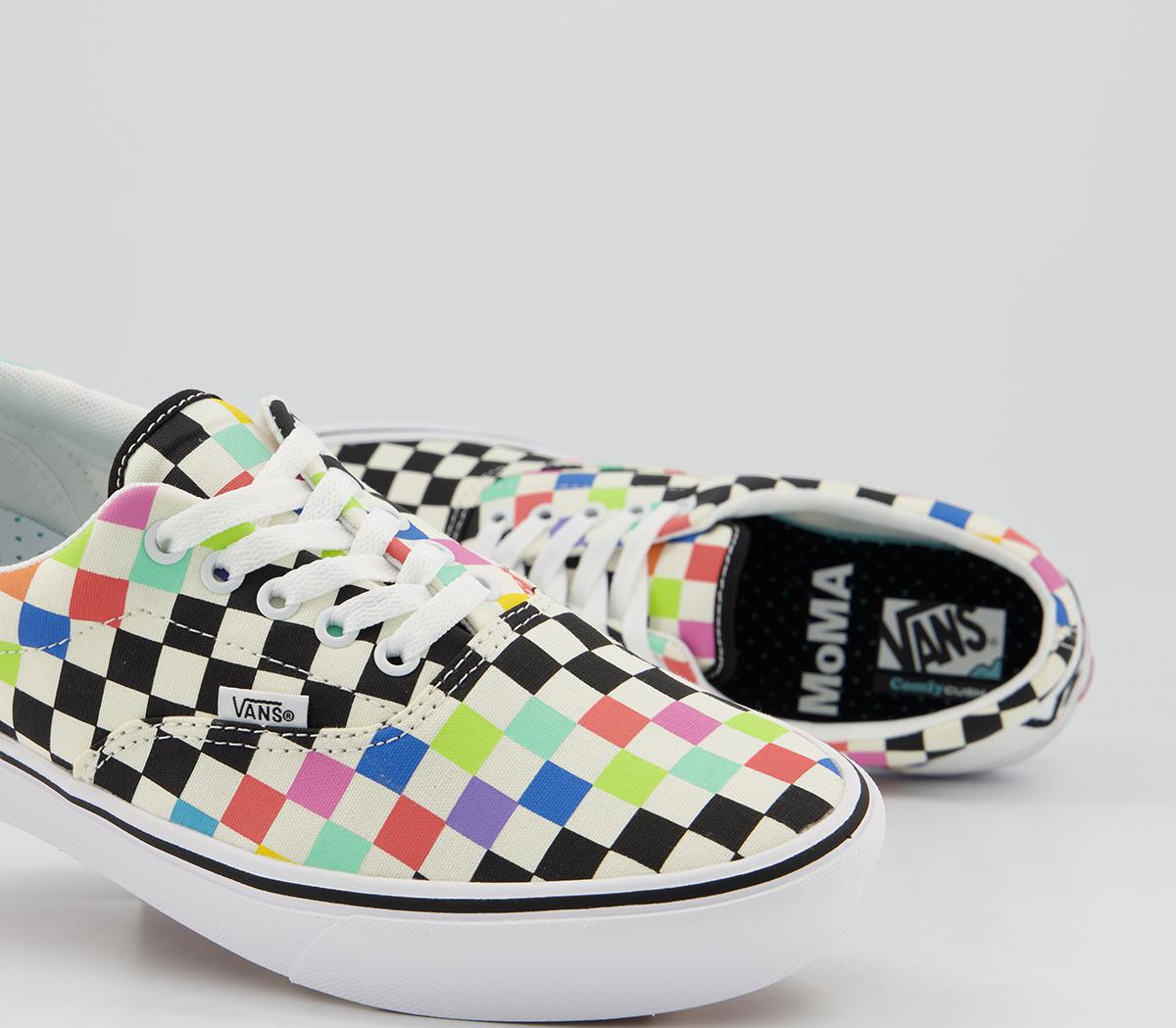 VansComfycush EraMoma White Black Multi