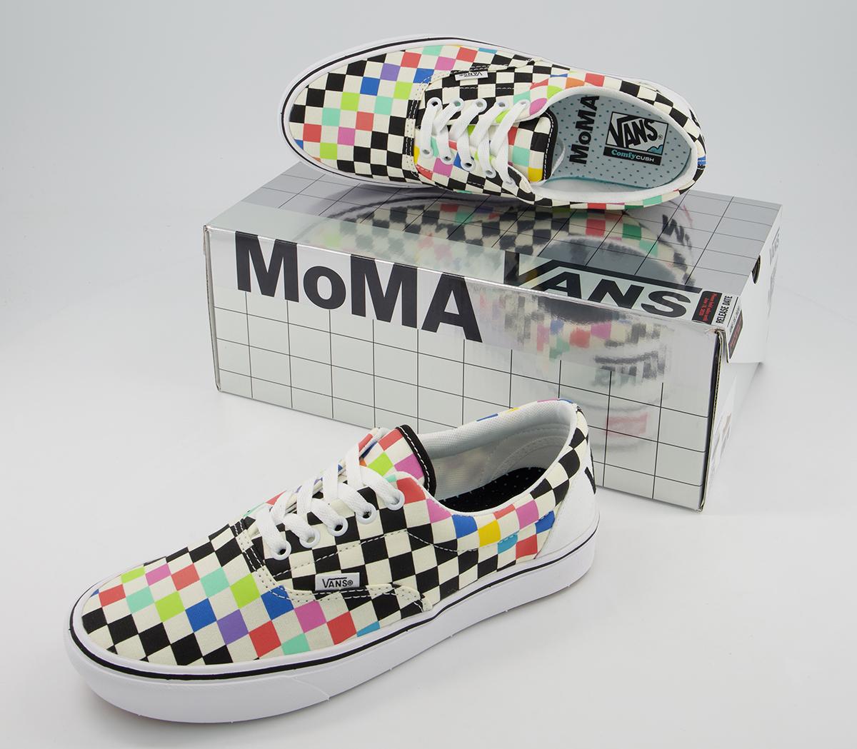 VansComfycush EraMoma White Black Multi