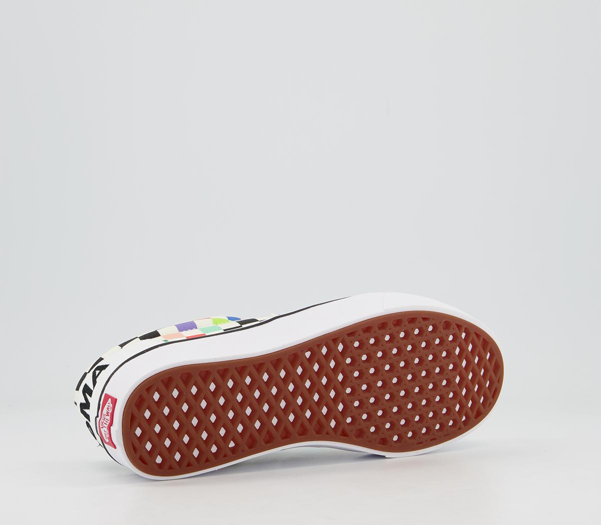 VansComfycush EraMoma White Black Multi