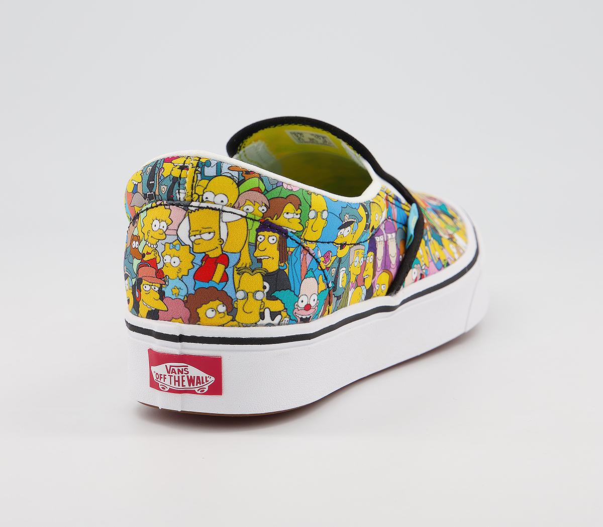 VansComfycush Slip OnThe Simpsons Springfield