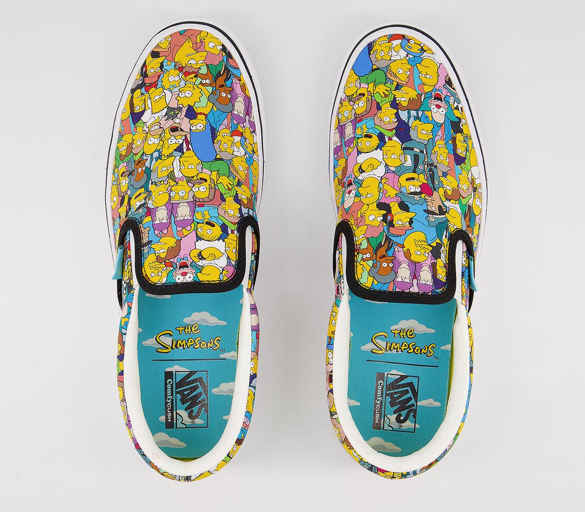 VansComfycush Slip OnThe Simpsons Springfield