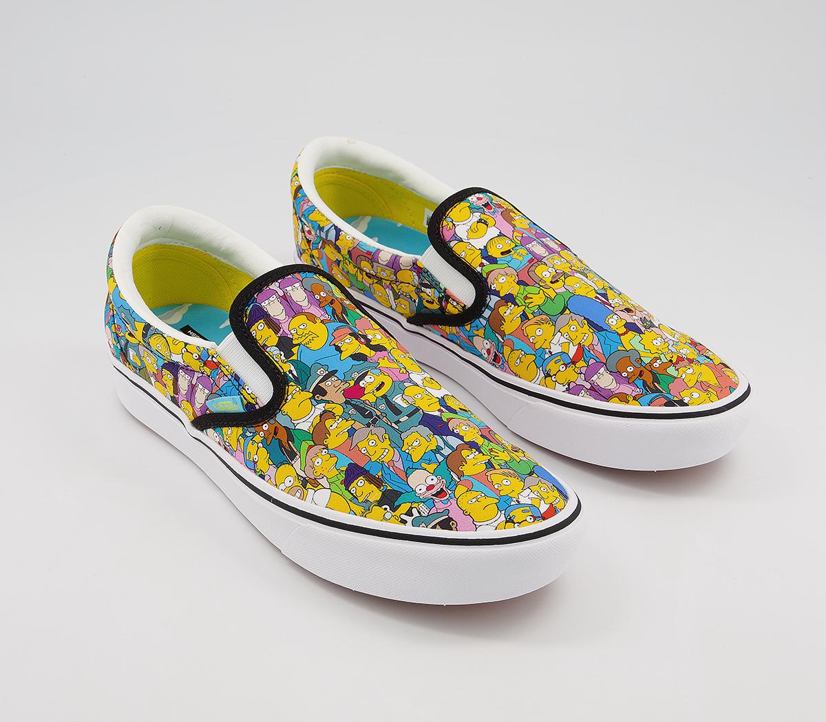 VansComfycush Slip OnThe Simpsons Springfield