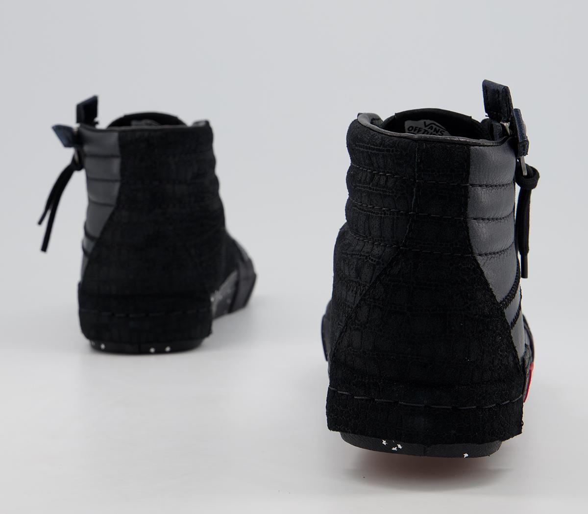 Vans Sk8 Hi Cap Trainers Vans Sk8 Hi Cap Trainers Black True White