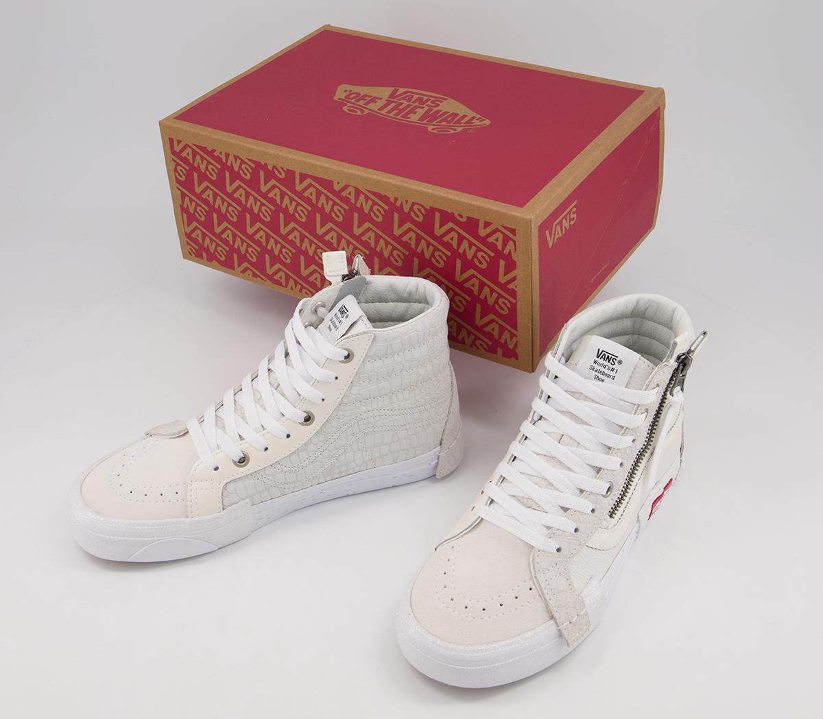 VansSk8 Hi Cap TrainersBlanc De Blanc True White