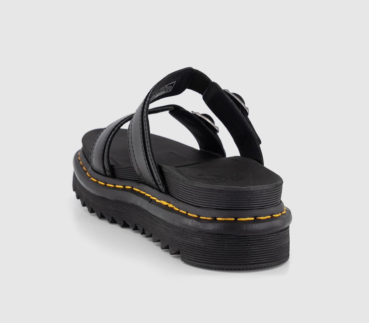 Dr. Martens Myles Sandals Black - Men's Sandals
