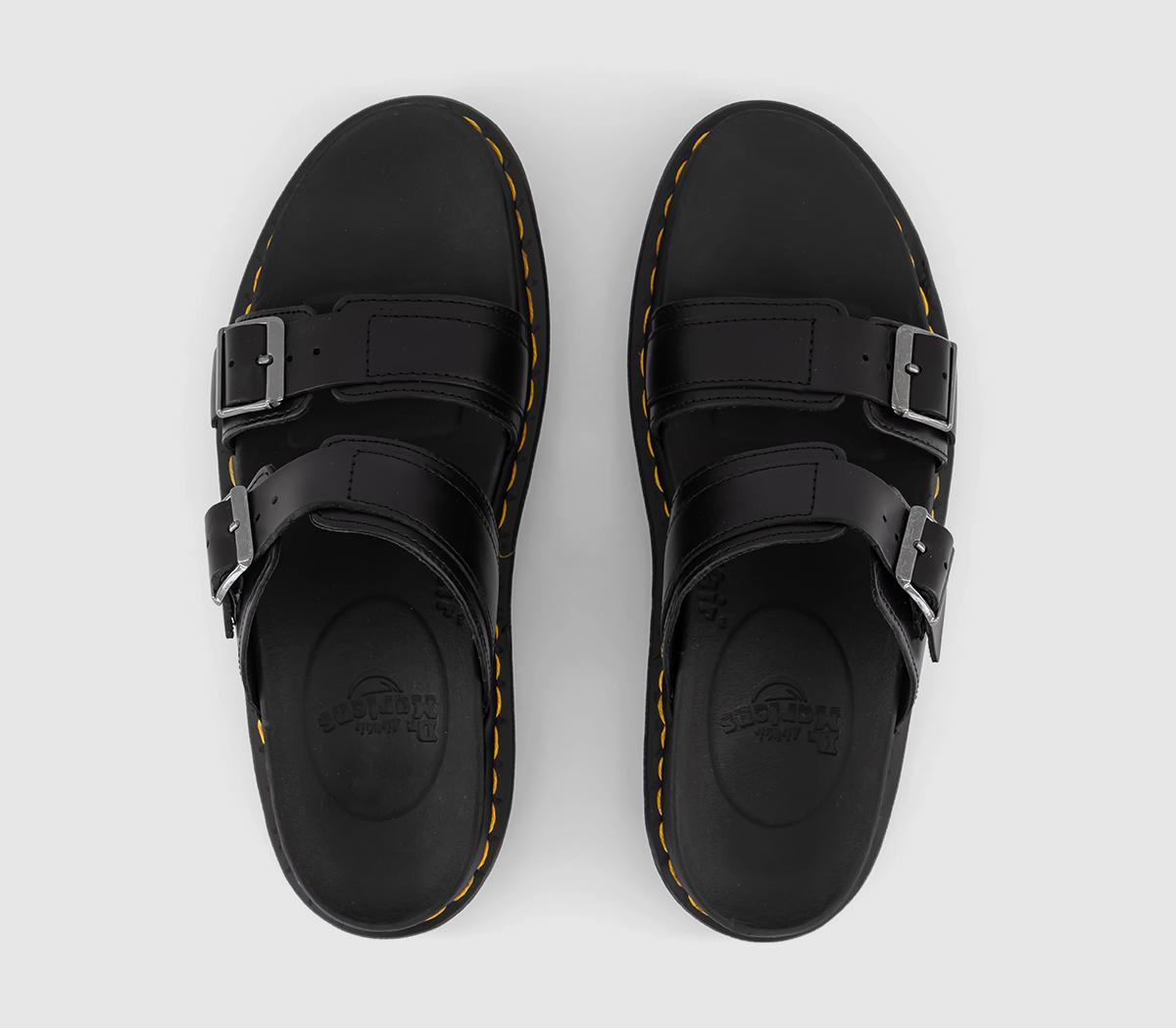 Dr. Martens Myles Sandals Black - Men’s Sandals