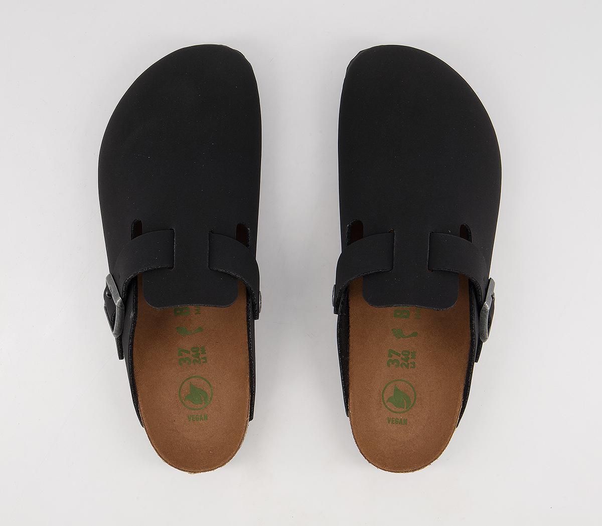 BIRKENSTOCK Boston Clogs BIRKENSTOCK Boston Clogs Black Earthy Vegan