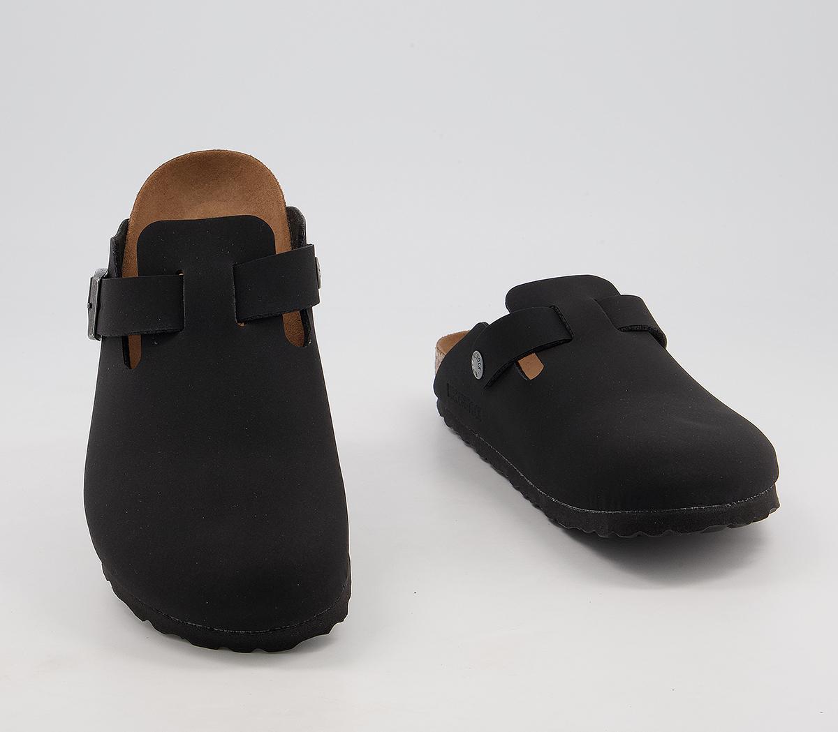 BIRKENSTOCK Boston Clogs BIRKENSTOCK Boston Clogs Black Earthy Vegan
