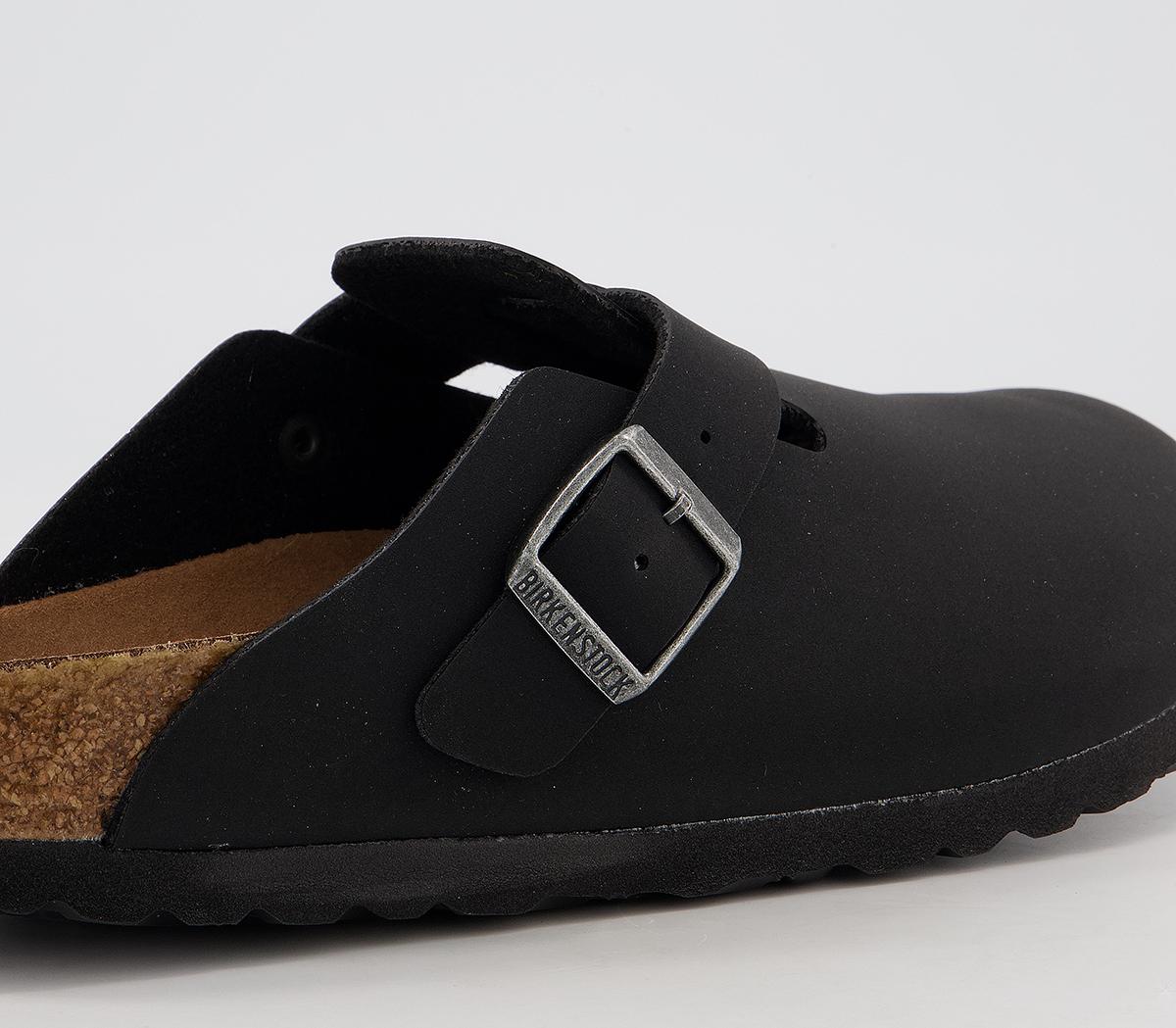 BIRKENSTOCK Boston Clogs BIRKENSTOCK Boston Clogs Black Earthy Vegan