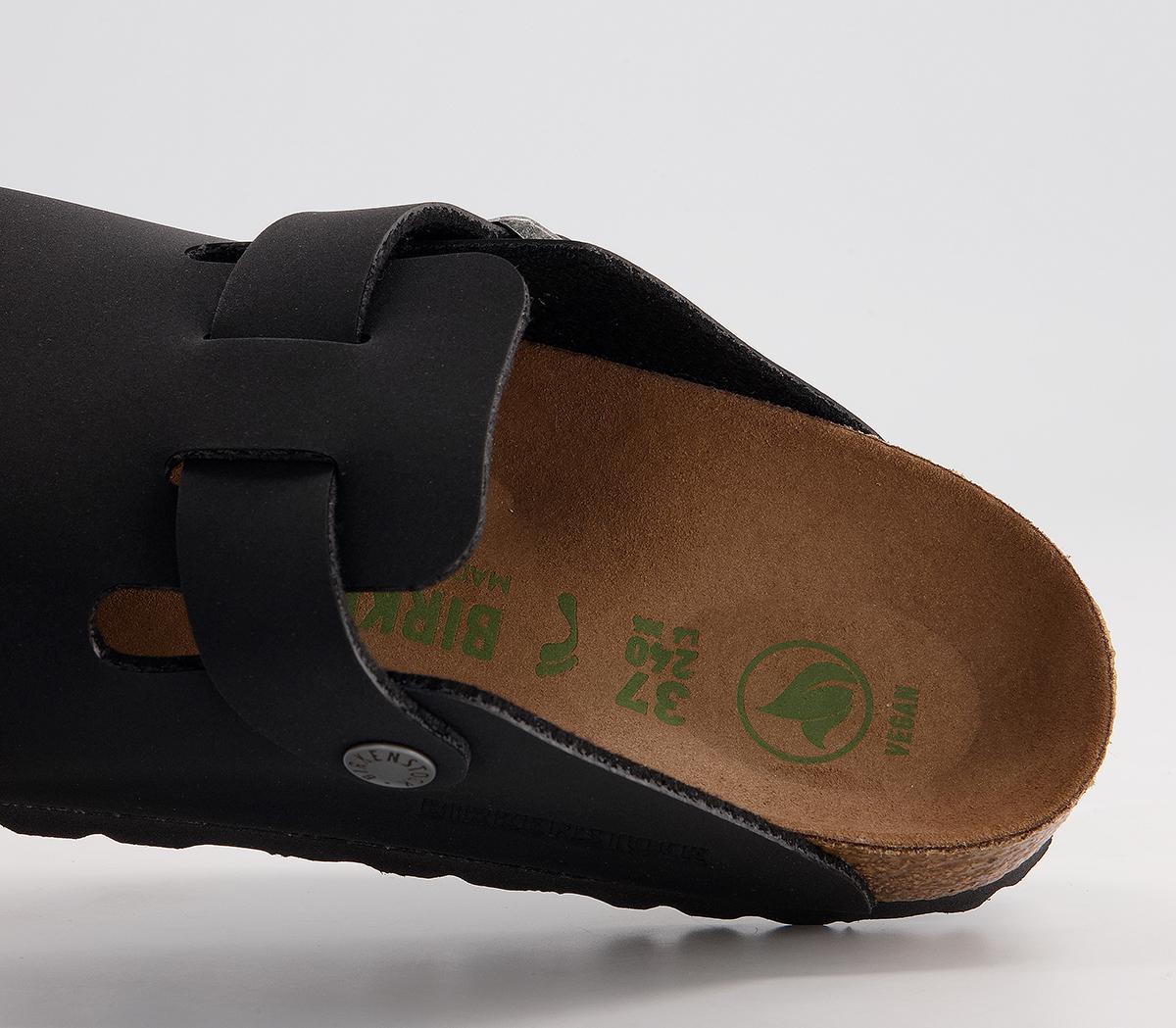BIRKENSTOCK Boston Clogs BIRKENSTOCK Boston Clogs Black Earthy Vegan