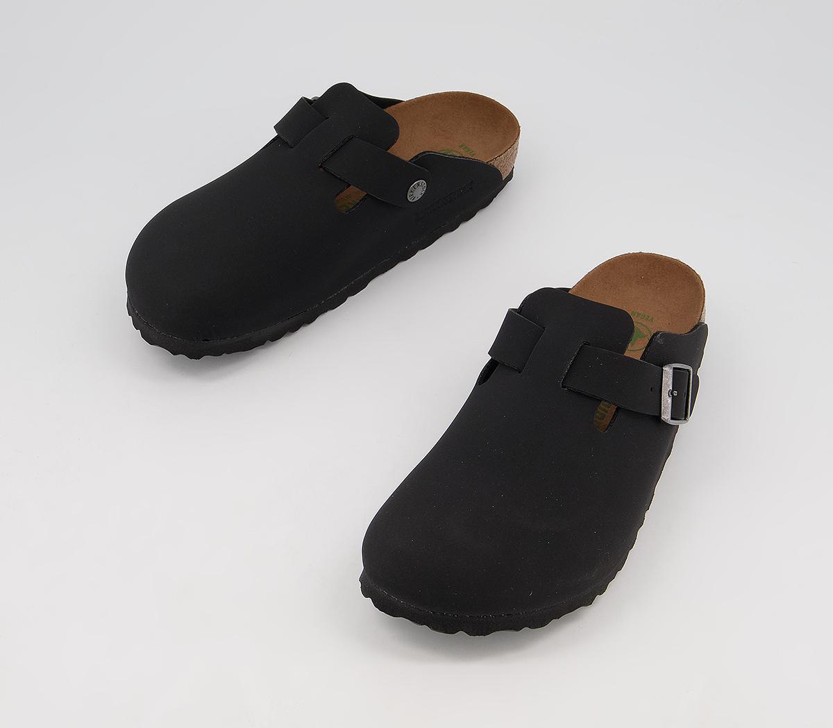 BIRKENSTOCK Boston Clogs BIRKENSTOCK Boston Clogs Black Earthy Vegan