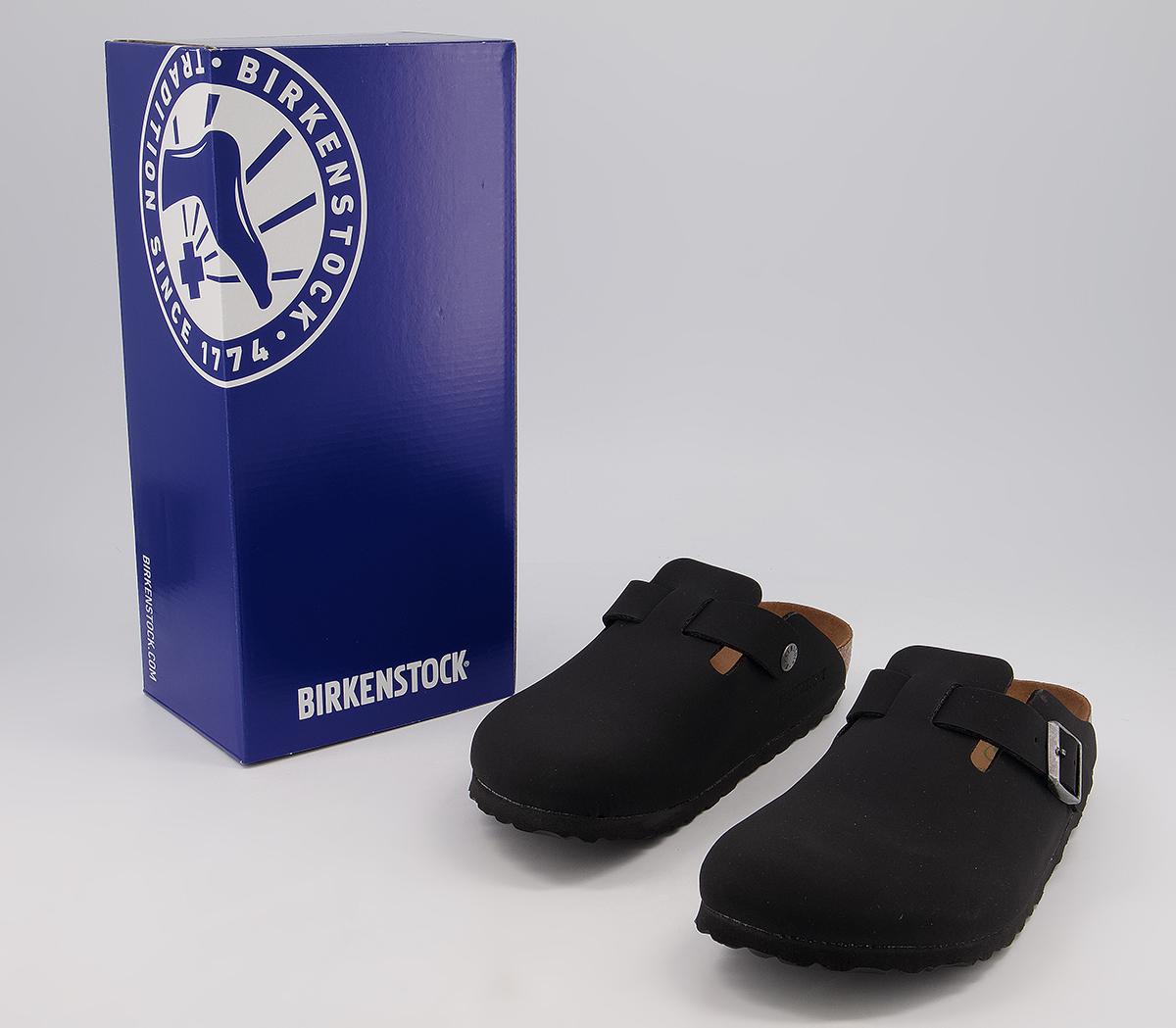 BIRKENSTOCK Boston Clogs BIRKENSTOCK Boston Clogs Black Earthy Vegan