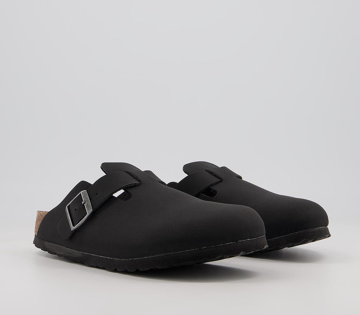 BIRKENSTOCK Boston Clogs BIRKENSTOCK Boston Clogs Black Earthy Vegan