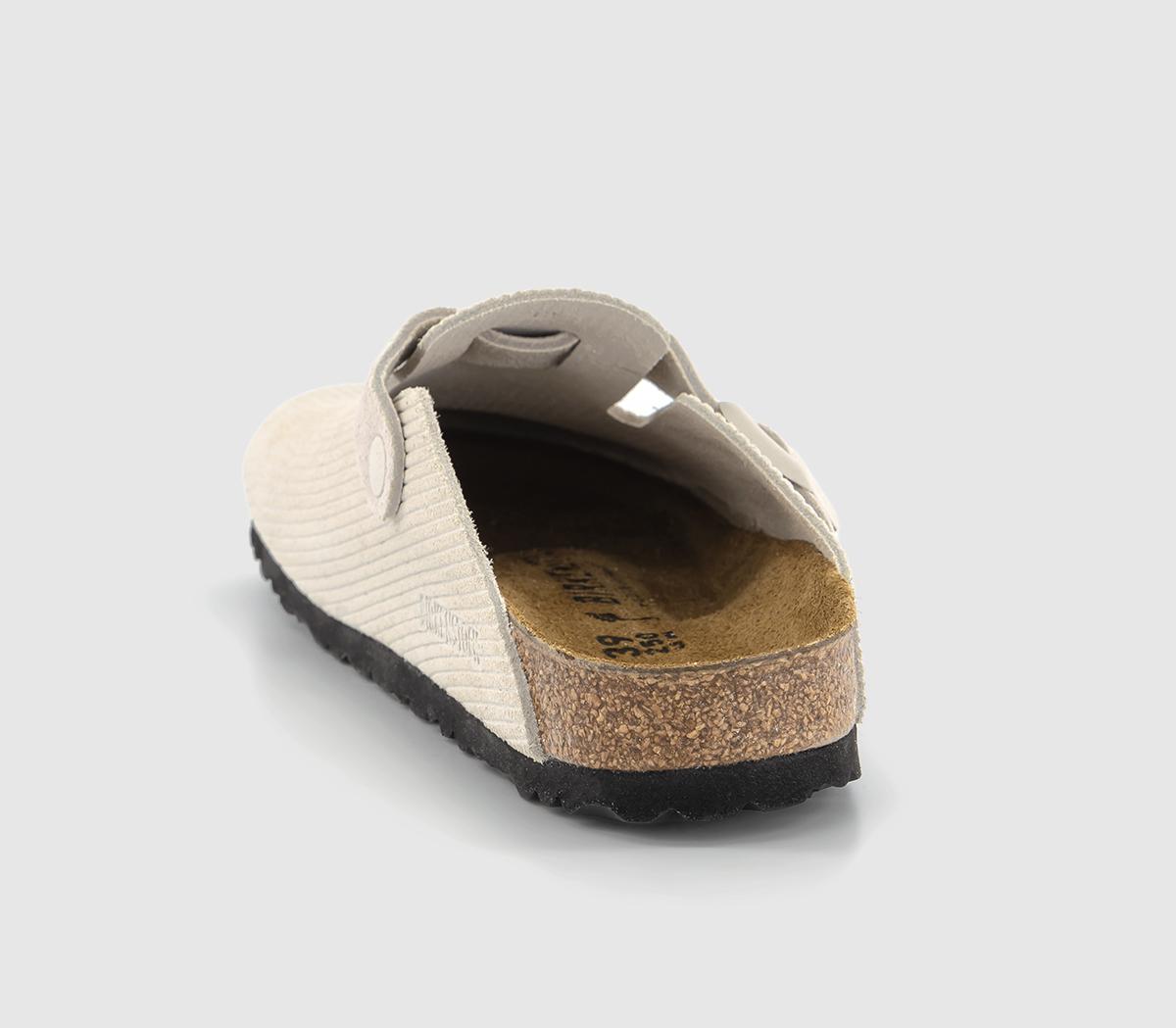 BIRKENSTOCKBoston ClogsTextured Antique White