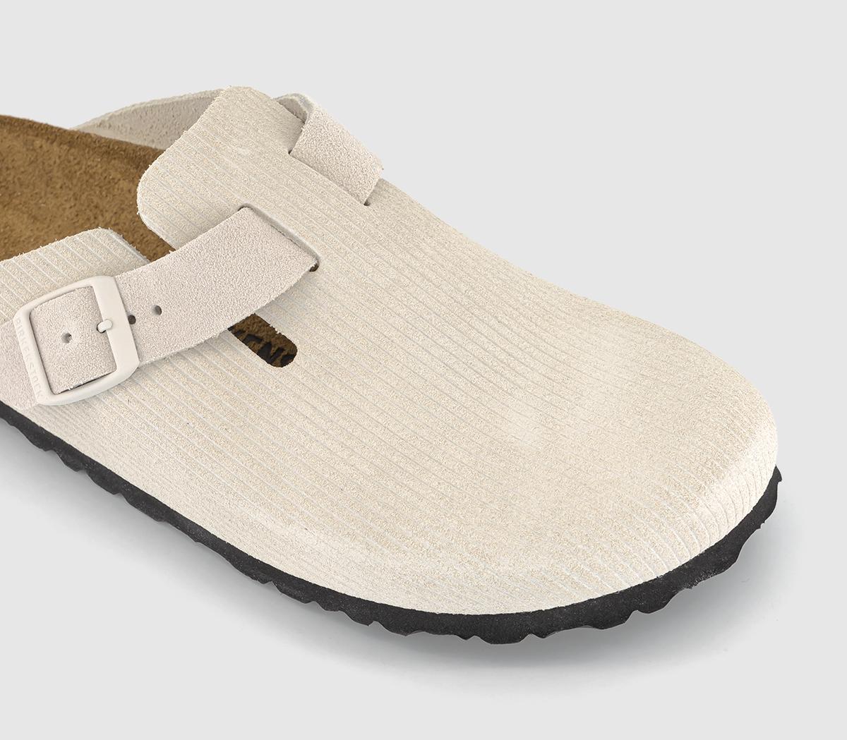 BIRKENSTOCKBoston ClogsTextured Antique White