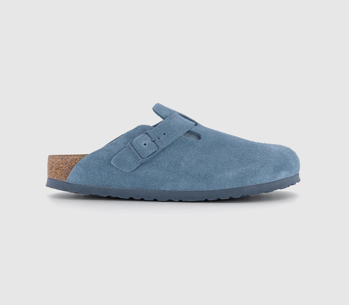 BIRKENSTOCK Boston Clogs Elemental Blue - Flat Shoes for Women