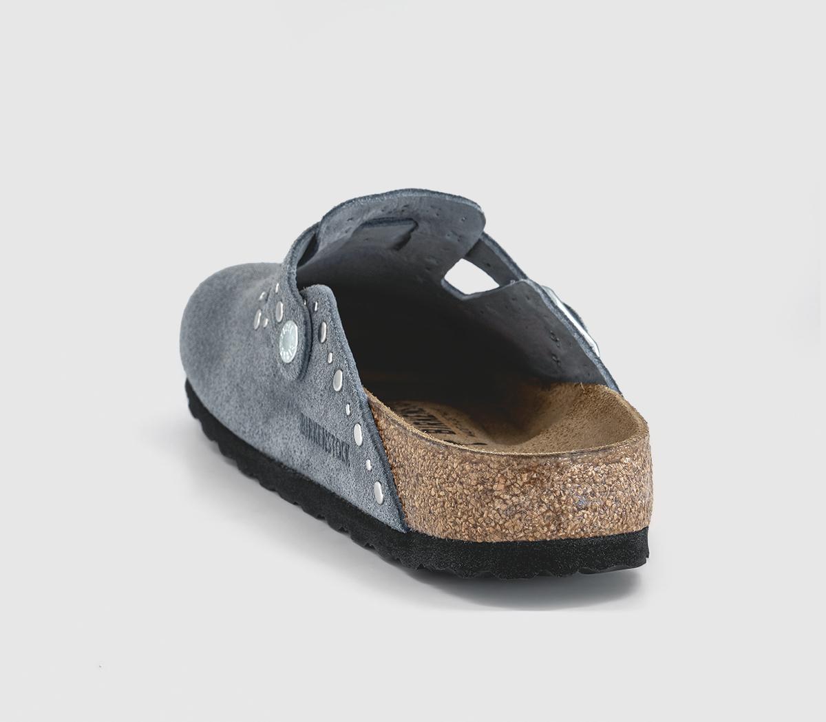 BIRKENSTOCKBoston ClogsStone Blue Rivet