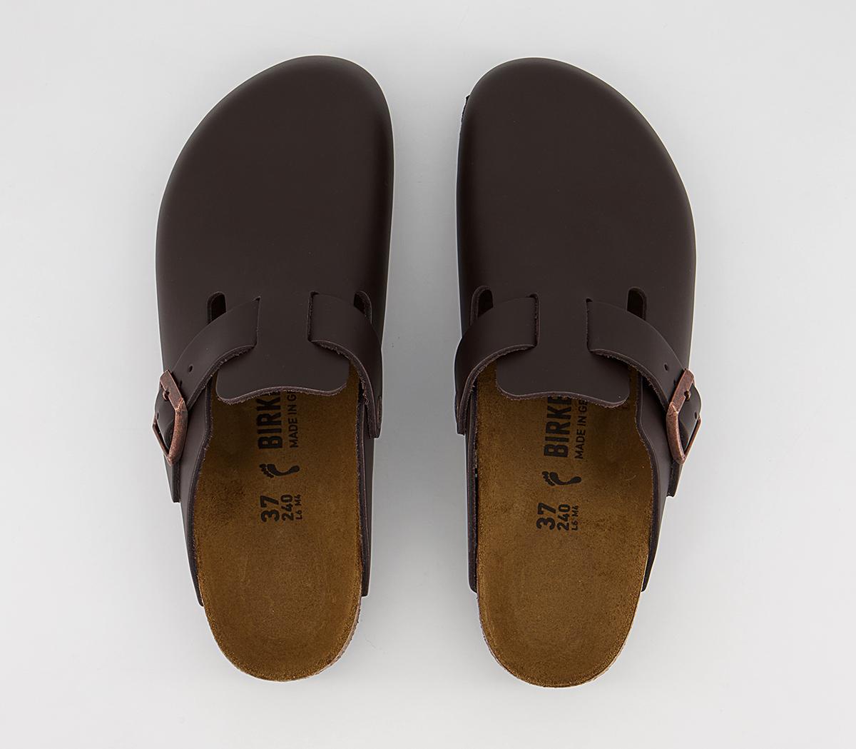 BIRKENSTOCK Boston Clogs BIRKENSTOCK Boston Clogs Dark Brown