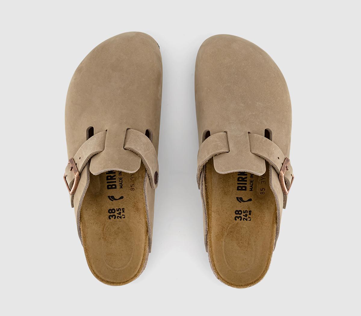 BIRKENSTOCK Boston Clogs Tobacco Brown - Flat Shoes for Women
