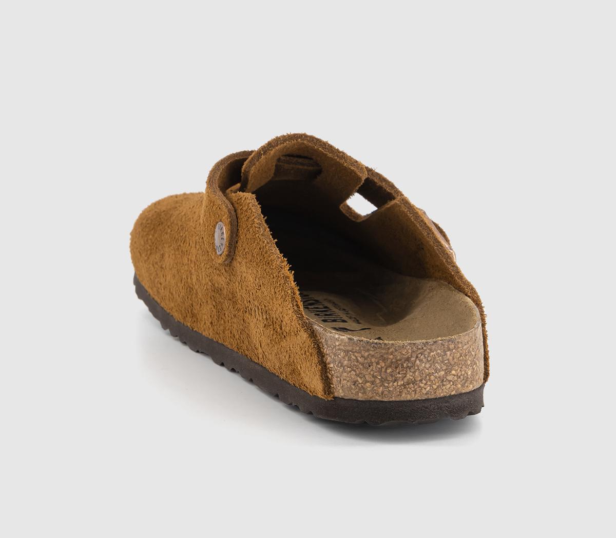 BIRKENSTOCK Boston Clogs BIRKENSTOCK Boston Clogs Mink Suede